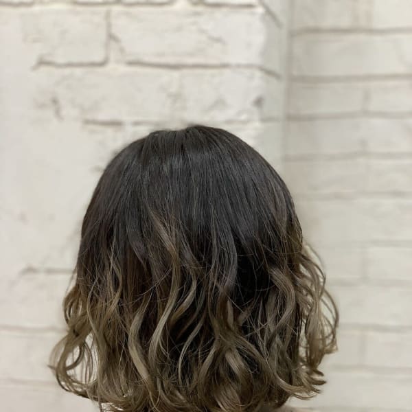 グレージュグラデーションカラーボブ所沢清瀬新所沢