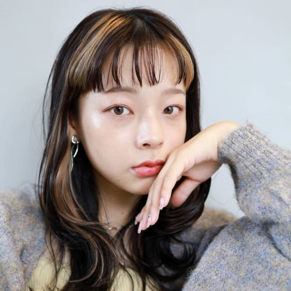 【tetote六甲道】黒髪×ブロンドベージュ