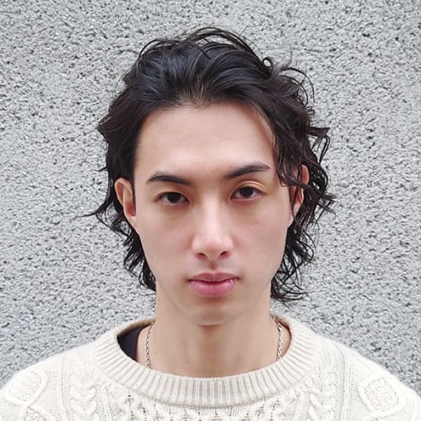 【マノハル メンズスタイル】レイヤースタイル×ウルフパーマ