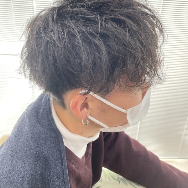 メンズマッシュ刈り上げショート10代20代30代所沢