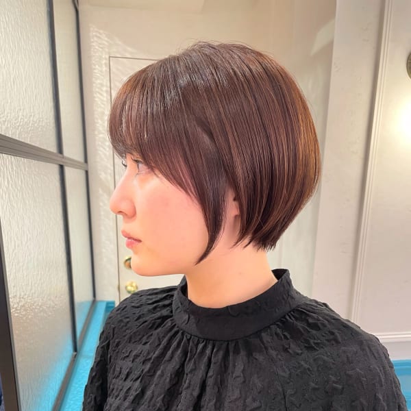 ショート/前髪カット/レイヤーカット/黒髪/髪質改善[池袋]|Lond soleil 池袋