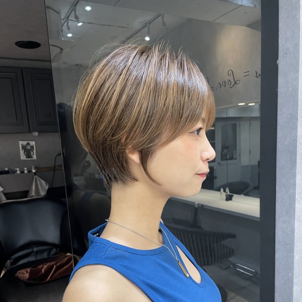 ショート/前髪カット/レイヤーカット/黒髪/髪質改善[池袋]|Lond soleil 池袋