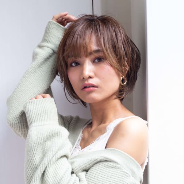 ショート/前髪カット/レイヤーカット/黒髪/髪質改善[池袋]|Lond soleil 池袋