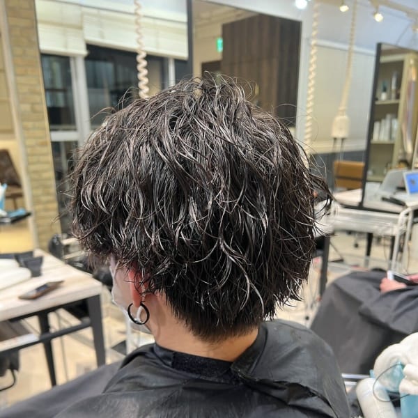 メンズツイストパーマ