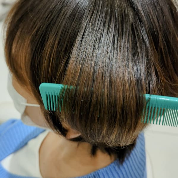 《美髪》髪質改善ストレート×ショート【AVENIR我孫子】