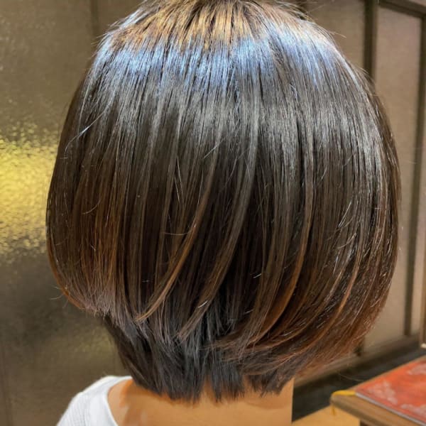 髪質改善ショートボブ|ALEXANDRE OF COLORS KANAZAWA
