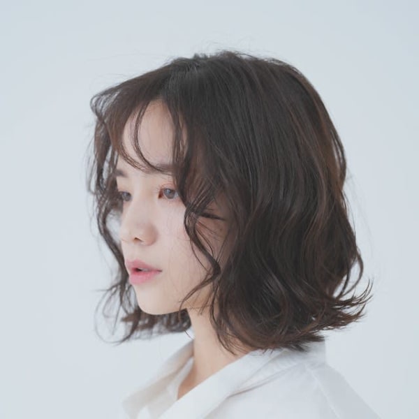 シースルーバング×グレージュ|soin de brace大日店ミルボン認定髪質改善サロン