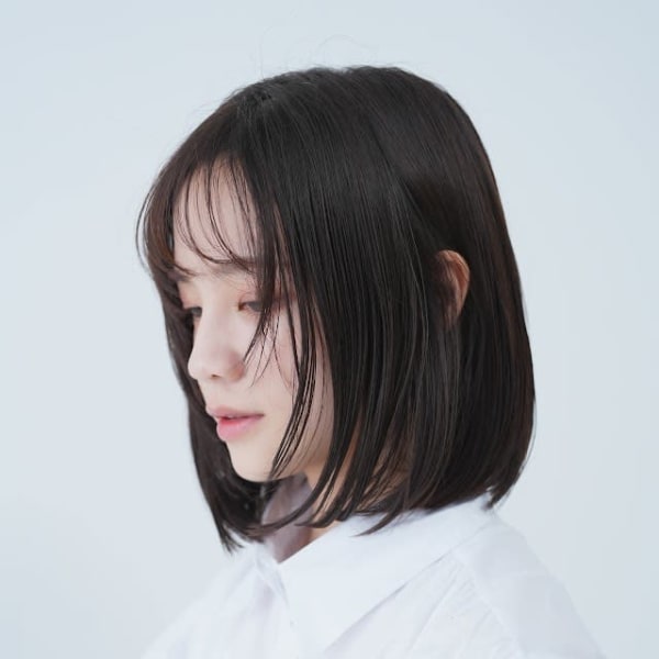 ボブ×シースルーバング
