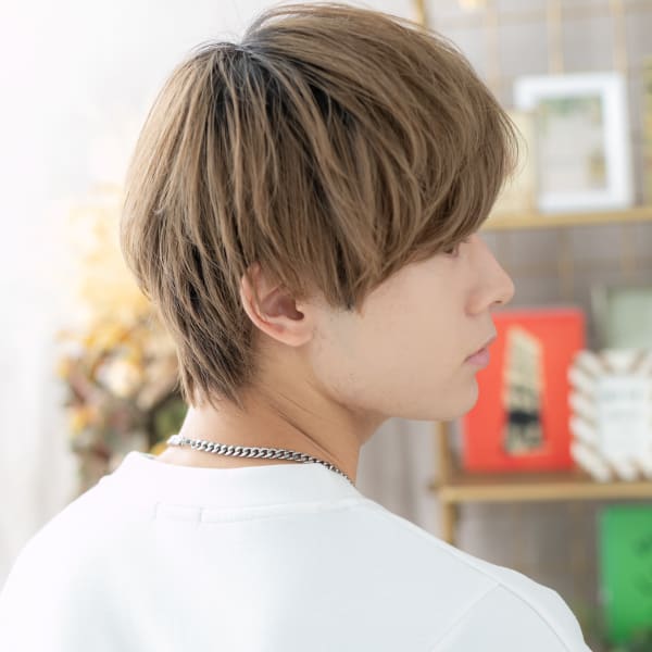 モテ髪フレンチカジュアルマッシュショート　ハイトーンカラー|COVER HAIR bliss 【カバー ヘア ブリス】川口/ららテラス川口東口駅前店