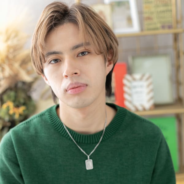 オンブレハイトーンカラーウルフマッシュ　ハイトーンカラー|COVER HAIR bliss 【カバー ヘア ブリス】川口/ららテラス川口東口駅前店