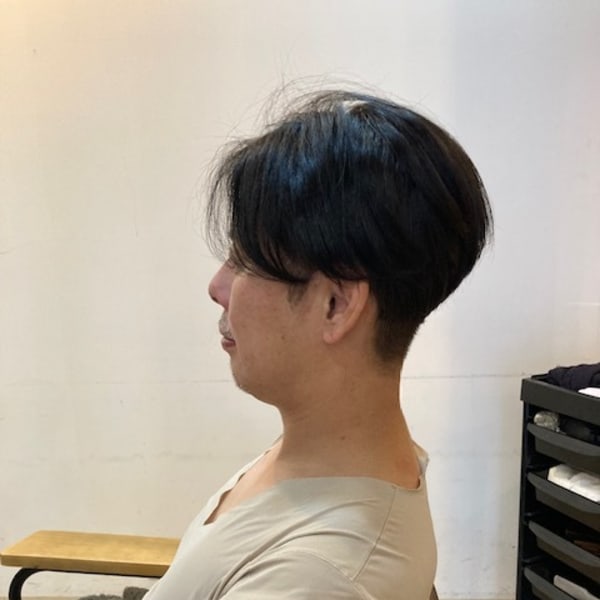 お客様髪質改善データ947(ノンジアミンカラー)