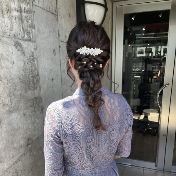 成人式ヘア　ヘアセット　ヘアアレンジ