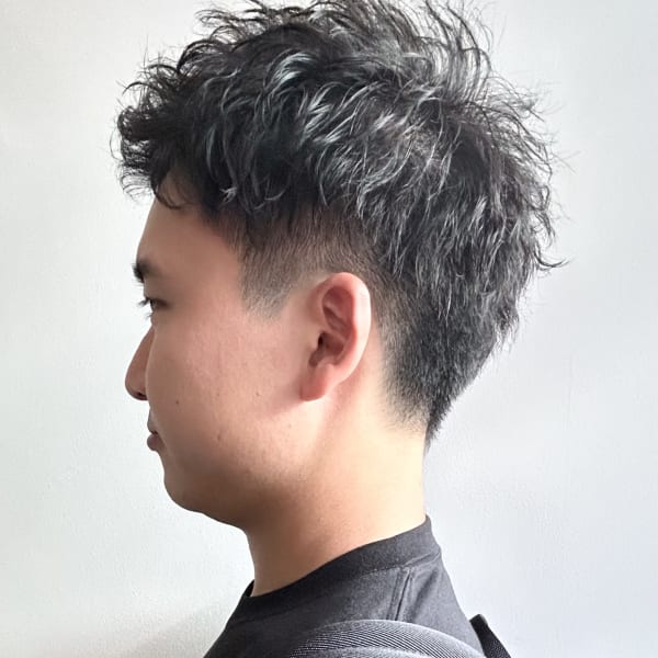 メンズツイストスパイラルパーマ