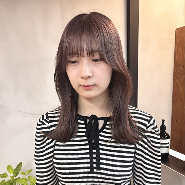 lavender beige/くびれヘア|Swag