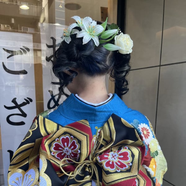 ツインテールアレンジ