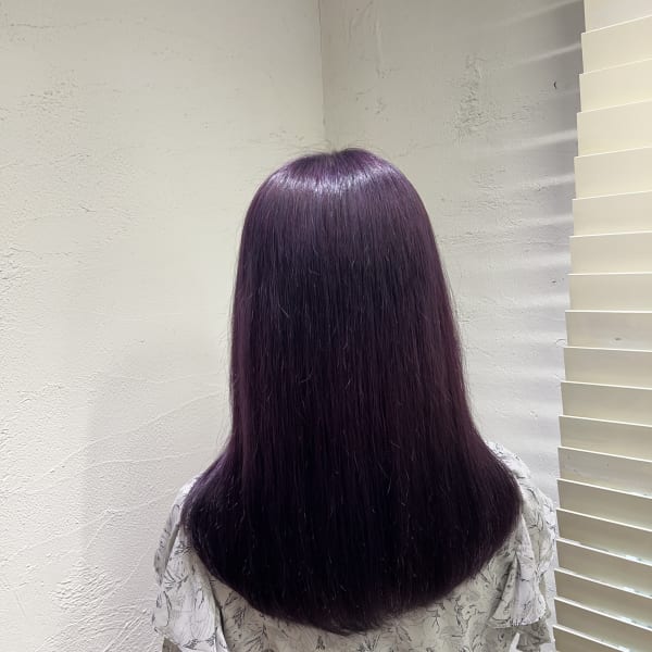 寒色系ダブルカラー