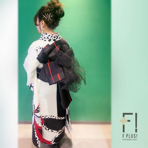 hairmake&nail F PLUS！× 成人式ヘア