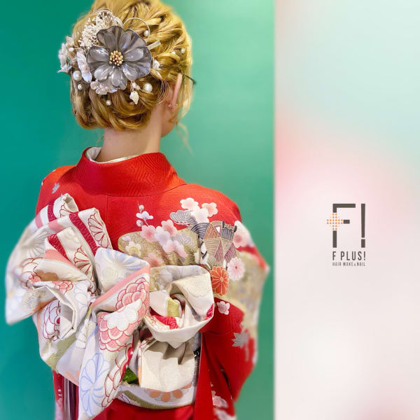 hairmake&nail F PLUS！× 成人式ヘア