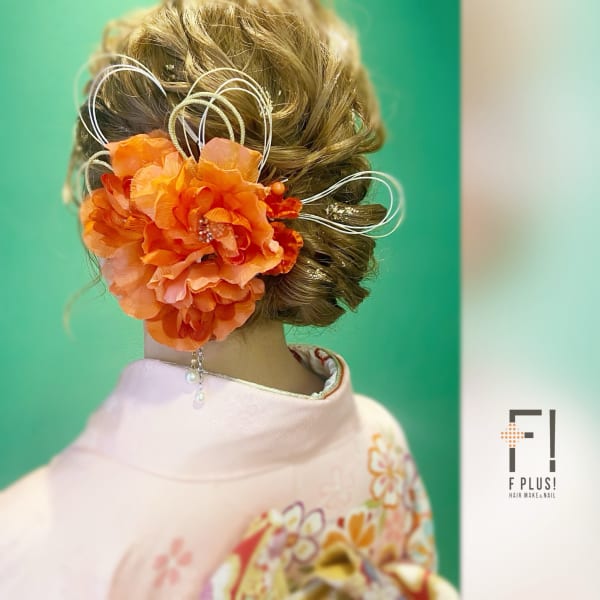 hairmake&nail F PLUS！× 成人式ヘア