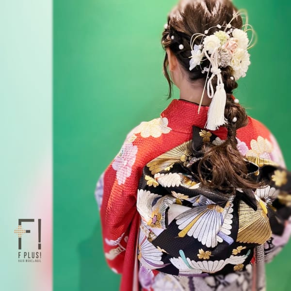 hairmake&nail F PLUS！× 成人式ヘア|hairmake&nail F PLUS！