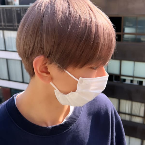 メンズ人気ハイトーンミルクティーカラー