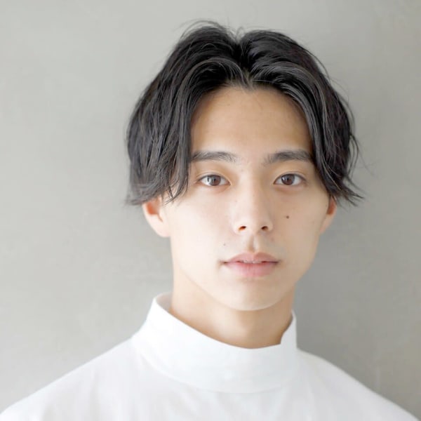 似合わせカットvセンターパートスタイル[銀座/銀座駅]