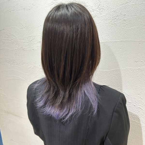 インナーカラー/ゆるふわ/透明感カラー/イルミナカラー/池袋