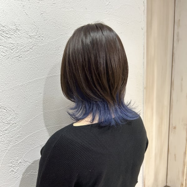 インナーカラー/ゆるふわ/透明感カラー/イルミナカラー/池袋