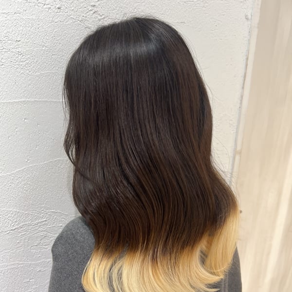 グラデーション/ゆるふわ/透明感カラー/イルミナカラー/池袋