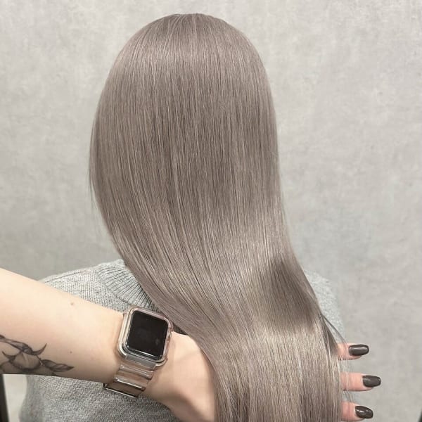 髪質改善/グレージュカラー/艶髪/トリートメント|LOWRL 渋谷