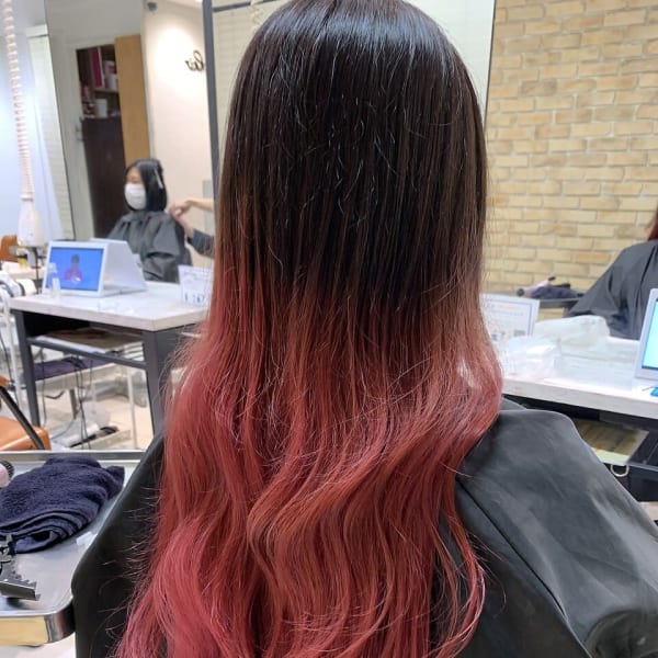 グラデーション/ゆるふわ/透明感カラー/イルミナカラー/池袋