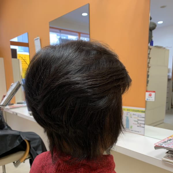 ウルフショートレイヤー|Hair resort Pure