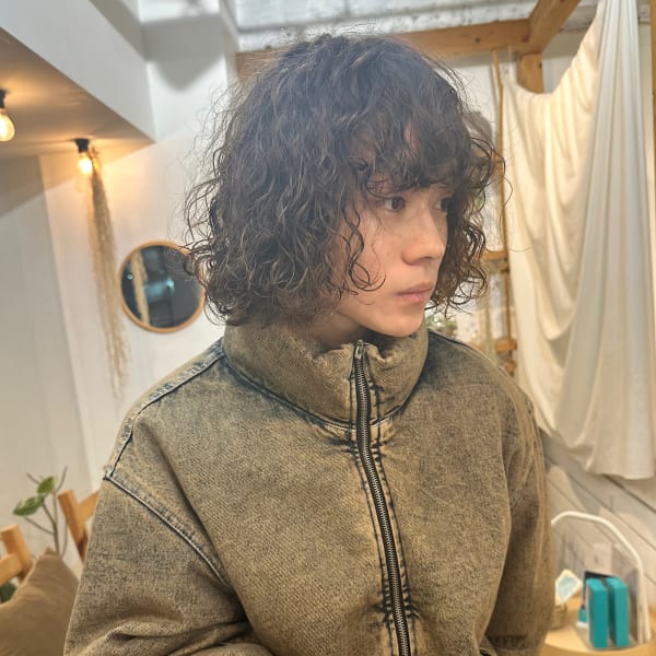 ボブ男子　ハードスパイラル