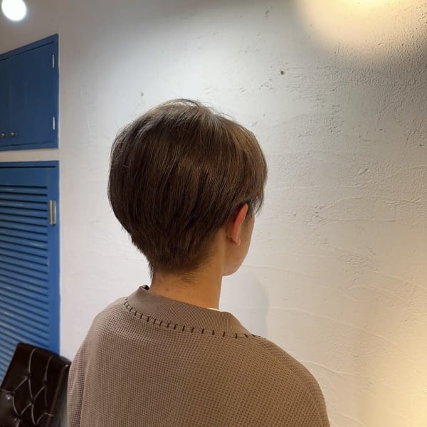 メンズブリーチダブルカラー