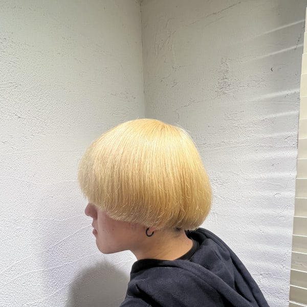 メンズブロンドカラー池袋