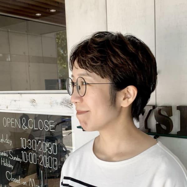 おしゃれ女子パーマ