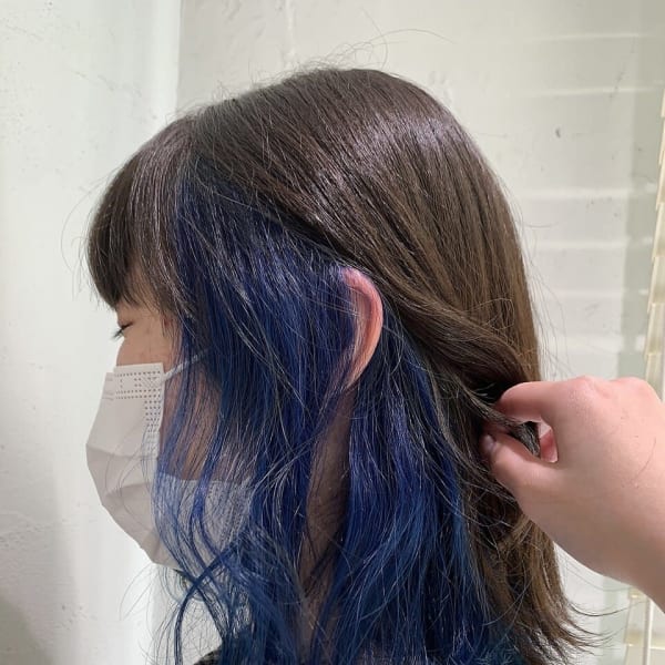 インナーカラー/ゆるふわ/透明感カラー/イルミナカラー/池袋