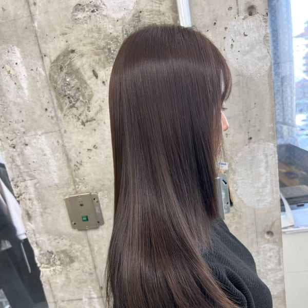 ◆酸性ストレート/ブラウンベージュ/髪質改善/TOKIO