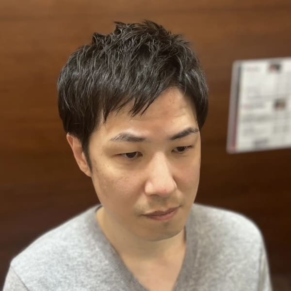 ショート/ツーブロック/刈り上げ/爽やか/神保町