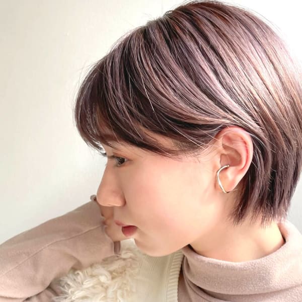 ラベンダーベージュ◇くびれショート|Lukia