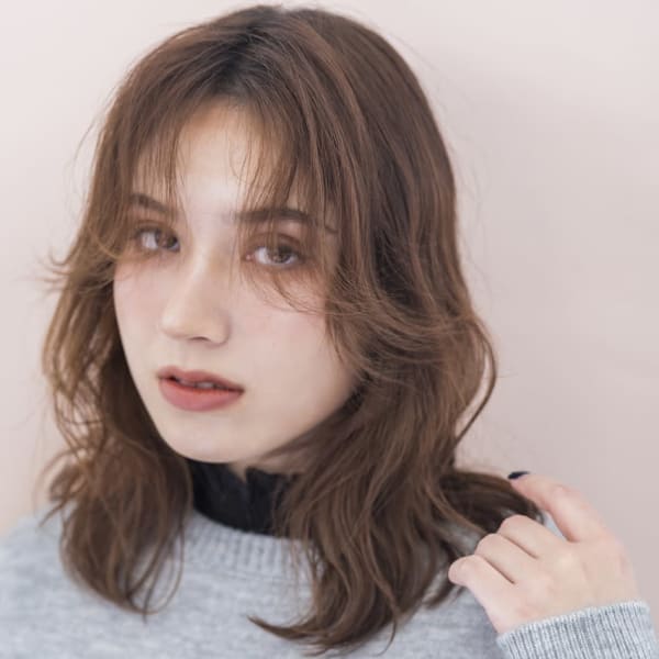 ミルクティーベージュロング10代20代30代所沢新所沢清瀬|agir hair 所沢 【アジールヘア】 所沢プロペ通り店