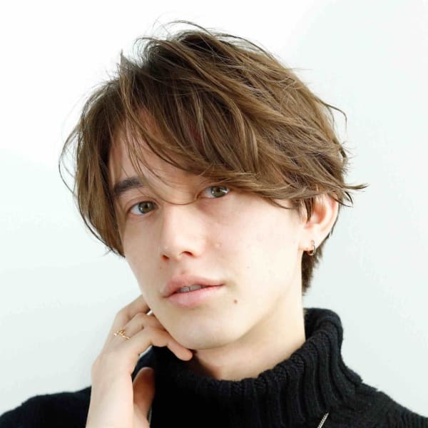 メンズ マッシュショート