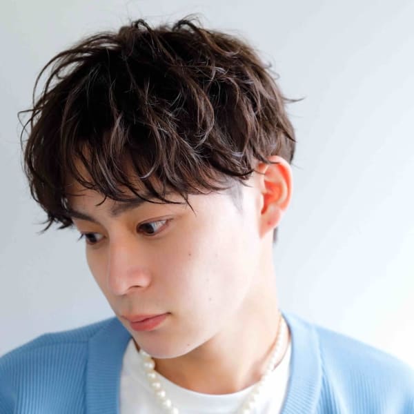 メンズ　マッシュレイヤー