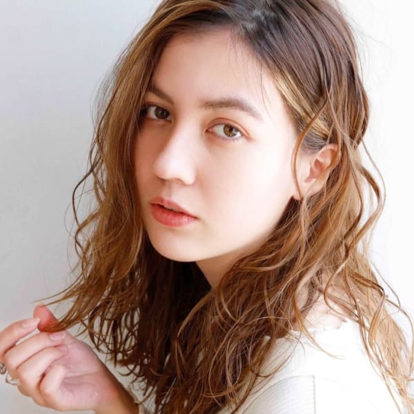 外国人風カール