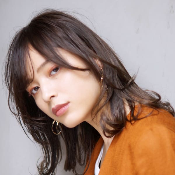 くびれミディ×ウルフレイヤー×透明感カラー