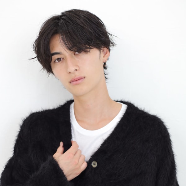 【tetote六甲道】センターパート　メンズパーマ