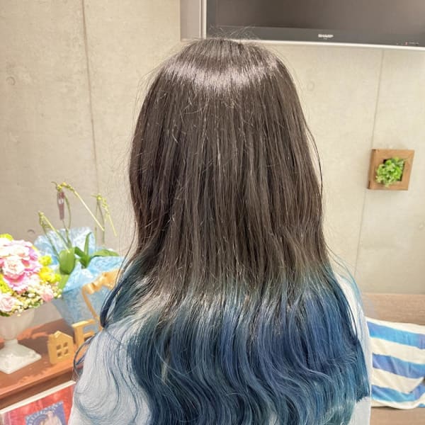 ブルーグラデーション