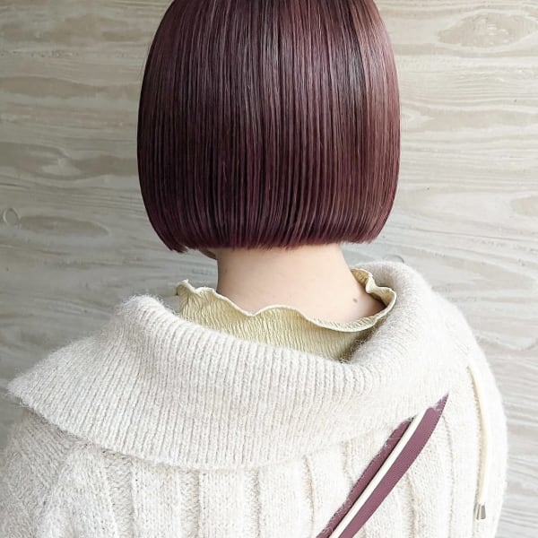 【福岡天神赤坂】20代30代40代/切りっぱなしボブ