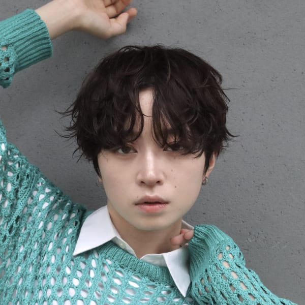 ゆるハーフアップバング