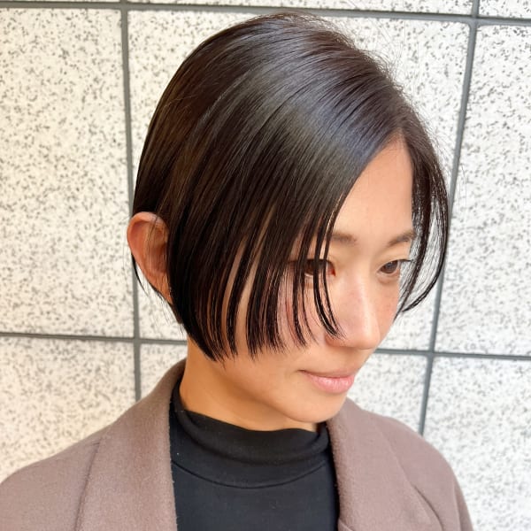 【福岡天神赤坂】20代30代40代/顔周りレイヤーショート